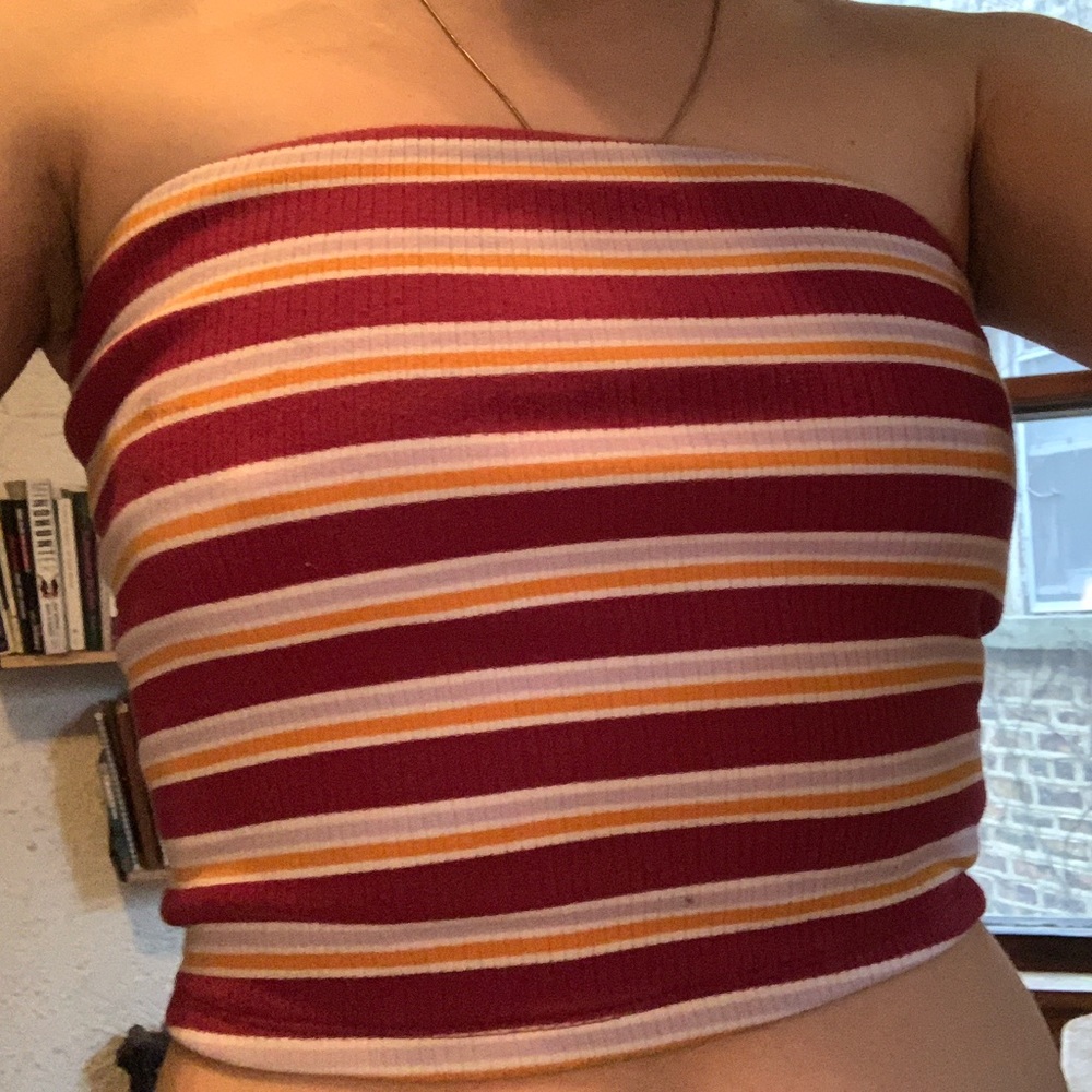 multicolor tube top